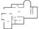 Basement floor plan featuring a storage area, bathroom, office, and extra room at 17 Shotgun Nw Rd, Cartersville, GA 30121