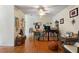 Spacious living room with wooden floors and natural lighting at 17 Shotgun Nw Rd, Cartersville, GA 30121