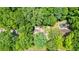 A beautiful property surrounded by lush greenery and trees, offering privacy and tranquility at 588 Benson Hurst Dr, Mableton, GA 30126