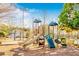 Community playground offers slides and climbing equipment for children at 380 Victorian Ln, Duluth, GA 30097
