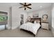 A comfortable bedroom with an attached bathroom, offering convenience and privacy at 4559 Paradise Shoals Se Rd, Atlanta, GA 30339