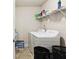 Practical laundry room with modern appliances and ample storage space at 3796 Village Crossing Ln, Ellenwood, GA 30294