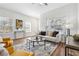 Bright living room with a comfortable sofa, accent chairs, and contemporary decor at 260 Westview Sw Pl, Atlanta, GA 30314