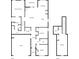 Detailed floor plan illustrating the layout of the first and second floors at 263 Jefferson Ave, Canton, GA 30114