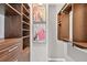 Well-organized closet with shelving and drawers for ample storage at 1 Biscayne Nw Dr # 112, Atlanta, GA 30309