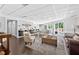 Bright common area offers lounge seating, a breakfast bar and access to an outdoor patio at 1 Biscayne Nw Dr # 112, Atlanta, GA 30309