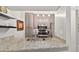 Modern kitchen area with stainless steel appliances and granite countertops at 1 Biscayne Nw Dr # 112, Atlanta, GA 30309