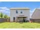Expansive backyard features a lush lawn, patio area, gazebo, and fenced perimeter at 3350 Clawing Hawk Way, Douglasville, GA 30135
