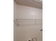 Laundry room wall showcasing wire shelving, electric outlet, and hookup for washer and dryer at 3157 Peartree Nw Dr, Acworth, GA 30101