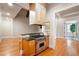 Kitchen area with granite countertops and stainless steel oven at 1549 Lake Holcomb Ln, Marietta, GA 30062