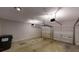 Spacious two car garage with white doors at 3001 Donamire Nw Ave, Kennesaw, GA 30144
