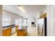 Kitchen with stainless steel appliances, island, and lots of counter space at 3001 Donamire Nw Ave, Kennesaw, GA 30144