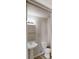 Bathroom showing pedestal sink and toilet at 1001 Balsam Wood Trl, Villa Rica, GA 30180