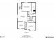 Floor 2 floorplan with measurements for rooms including the bedrooms, primary bathroom and living room at 1001 Balsam Wood Trl, Villa Rica, GA 30180