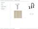 Includes pedestal sink, faucet, hardwood flooring, and ceiling light selections for the powder room at 1568 Wicker Wood Se Pl, Smyrna, GA 30080