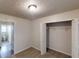 Bedroom with carpet flooring and walk in closet for easy organization at 71 Thayer Se Ave, Atlanta, GA 30315
