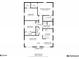 Detailed floor plan showcasing the layout of the home, including bedrooms, bathrooms, living spaces, and kitchen at 71 Thayer Se Ave, Atlanta, GA 30315