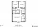 Floor plan shows bedrooms, bathroom, primary bathroom, and laundry at 1169 Oaks Pl, Stone Mountain, GA 30083