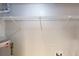 Laundry area with white wire shelving, new flooring, and hookups for a washer and dryer at 366 O Brian Dr, Stone Mountain, GA 30088