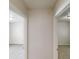 Hallway with two doors leading to bedrooms at 488 Barclay Ct, Stone Mountain, GA 30083