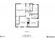 Second floor plan featuring three bedrooms, two bathrooms, walk-in closet, and hallway at 364 Springhaven Way, Lawrenceville, GA 30046