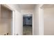 View into garage with garage door opener and storage shelving at 364 Springhaven Way, Lawrenceville, GA 30046