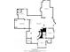 Floorplan of the basement showing theater room, recreation room, bedroom, and office at 9695 Almaviva Dr, Alpharetta, GA 30022