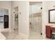 Spacious bathroom featuring a separate glass enclosed shower at 9695 Almaviva Dr, Alpharetta, GA 30022