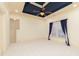 Spacious bedroom features a stylish ceiling fan and abundant natural light from the large window at 9695 Almaviva Dr, Alpharetta, GA 30022