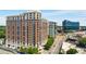 Modern high-rise building with glass windows, offering city views and a sleek design, with busy roads at 1820 Peachtree Nw St # 804, Atlanta, GA 30309