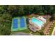 Enjoy community amenities with a pool, clubhouse, and tennis courts at 2045 Barrett Downs Dr, Cumming, GA 30040