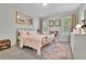 Cozy bedroom with carpet, large windows, and neutral decor at 2045 Barrett Downs Dr, Cumming, GA 30040