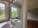 Bright bathroom with double sink vanity, large mirror and natural light at 1098 Oakdale Ne Rd, Atlanta, GA 30307