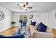 Comfortable living room with seating, stylish decor, and plenty of natural light at 3073 Waldrop Cir, Decatur, GA 30034