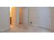 Bedroom showing the access to the ensuite bathroom and large closet space at 5581 Fox Glove Ct, Douglasville, GA 30135