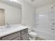 Bathroom featuring a shower-tub combination, a vanity, and a toilet at 5312 Brooklands Dr, Lithonia, GA 30058