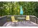Outdoor deck features wooden flooring with patio seating perfect for outdoor enjoyment at 144 Boones Ridge Se Pkwy, Acworth, GA 30102