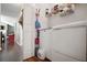 Laundry room featuring modern appliances and hardwood floors at 144 Boones Ridge Se Pkwy, Acworth, GA 30102