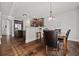 Modern kitchen with stainless steel appliances and a breakfast bar at 2015 Chapel Estates Lane Southeast Ln, Dacula, GA 30019