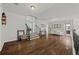 Spacious landing with hardwood floors and access to multiple rooms at 2015 Chapel Estates Lane Southeast Ln, Dacula, GA 30019