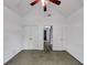 Large bedroom with double closets, neutral walls, and carpet flooring at 401 Crosshaven Way, Mcdonough, GA 30253