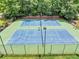 Overhead shot showcases well-maintained community tennis courts, perfect for recreational enjoyment at 401 Crosshaven Way, Mcdonough, GA 30253