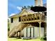 Backyard featuring wooden deck and shed at 507 Legacy Park Ln, Powder Springs, GA 30127