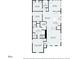 Detailed floorplan showcases layout, including living room, kitchen, bedrooms, baths, dining area, laundry and sunroom at 615 Brookwater Dr, Stockbridge, GA 30281