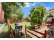 A spacious backyard with a privacy fence is ideal for outdoor activities and relaxation at 7030 Kingston Ln, Mcdonough, GA 30253