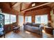 Bright and airy room with vaulted wood ceilings, and lots of windows at 1066 Sea Oats Sw Way, Lilburn, GA 30047