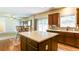 Kitchen opens to breakfast nook and countertops, perfect for entertaining at 1810 Stardust Trl, Cumming, GA 30040