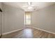 Bedroom features neutral walls, sliding closet doors and a window at 10 Ne Perimeter Summit Blvd # 3107, Atlanta, GA 30319