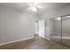 Bedroom features sliding closet doors and a large window with lots of natural light at 10 Ne Perimeter Summit Blvd # 3107, Atlanta, GA 30319