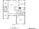 A clear and detailed floor plan showing the layout of the bedrooms, kitchen, living spaces and bathrooms at 5300 Haynes Creek Dr, Loganville, GA 30052